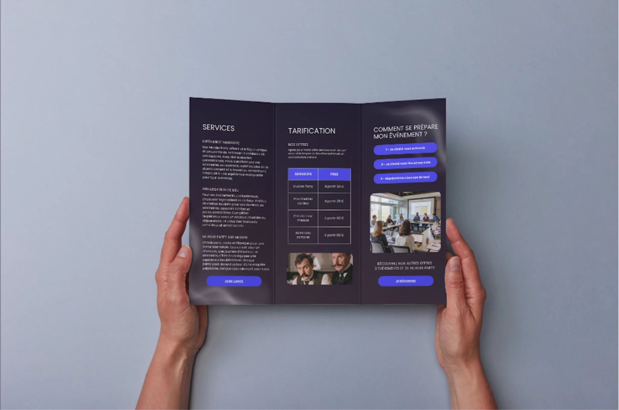 Brochure Tarifaire Murder Party