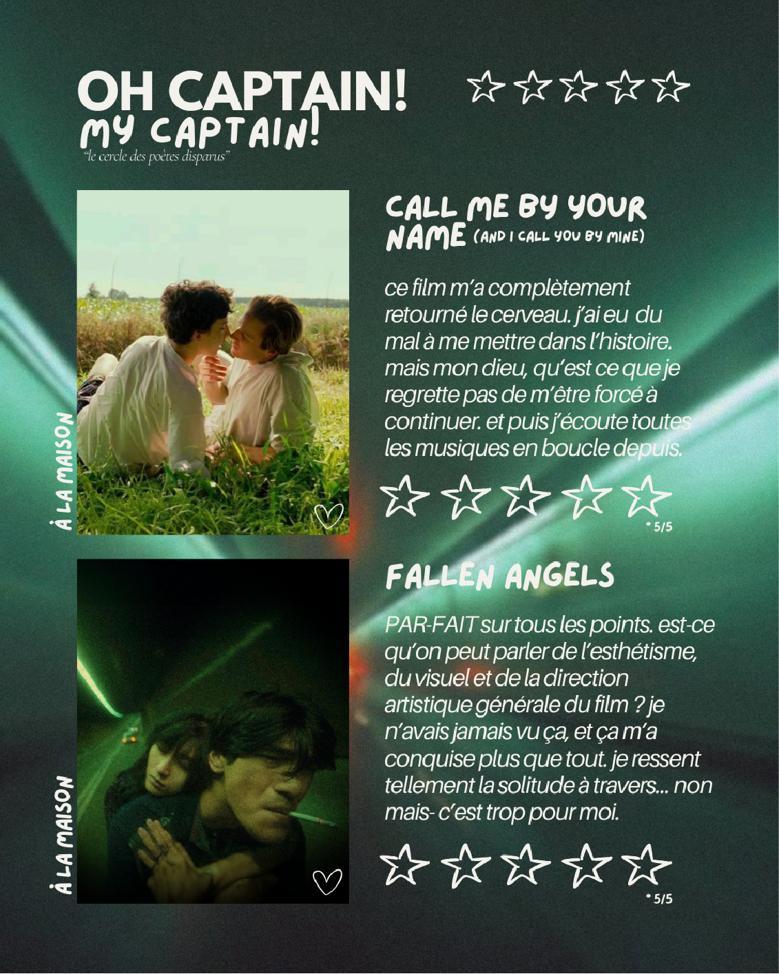 Post Instagram Cinéma
